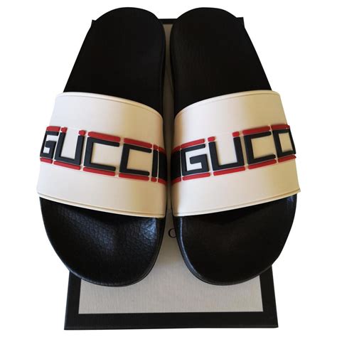 sandales plates gucci|gucci closed toe sandals.